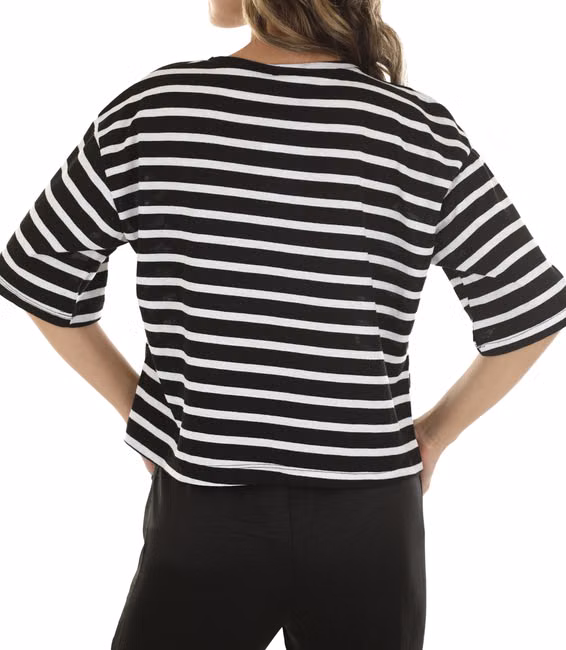 Camiseta Preta Estampada